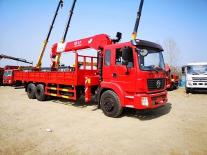 东风锦程后八轮12吨5节臂随车吊