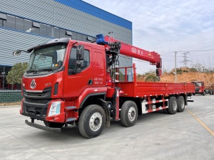 柳汽乘龙前四后八14吨随车吊(国六)